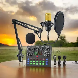 Bm800 V8 Sound Card Set Professional Audio Condenser Mic