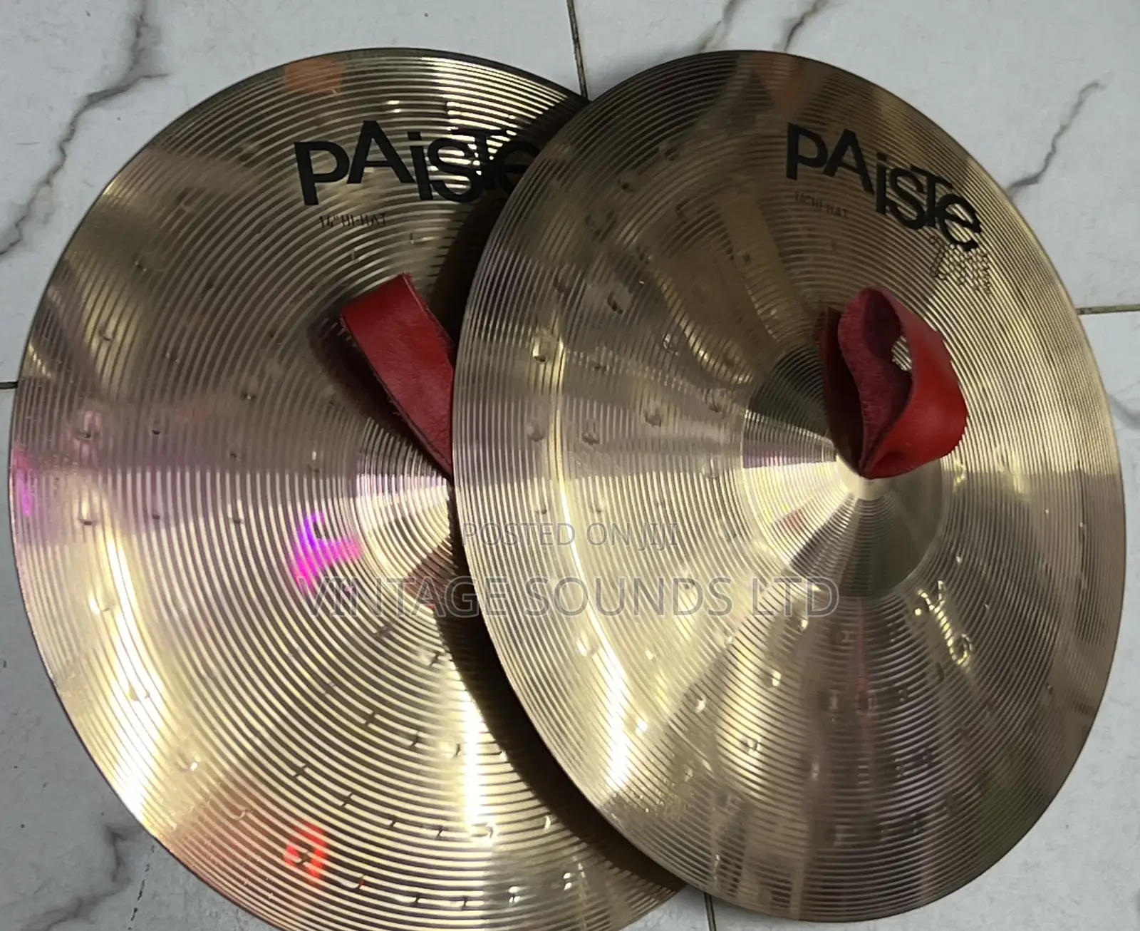 PAISTE 16" Marching/Concert Cymbals Pair