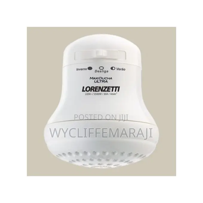 Lorenzetti Maxi Ducha Instant Shower Head for Fresh Water