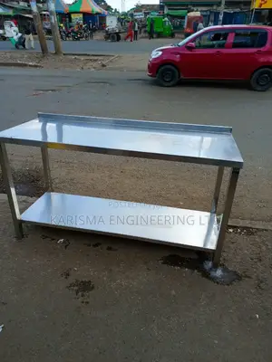 Working Table Top With Undershelf