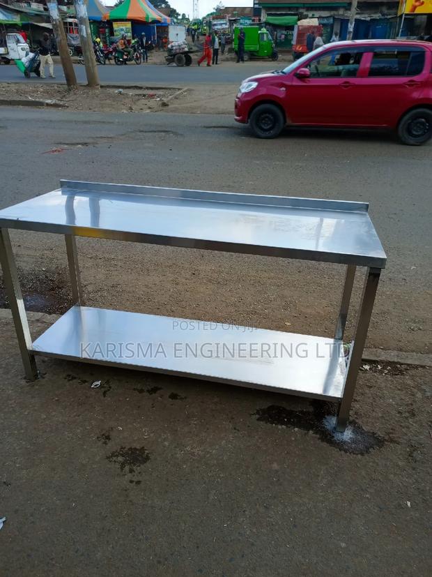 Working Table Top With Undershelf - main view