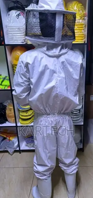 Bee Suit With A Pair Of PVC Gloves