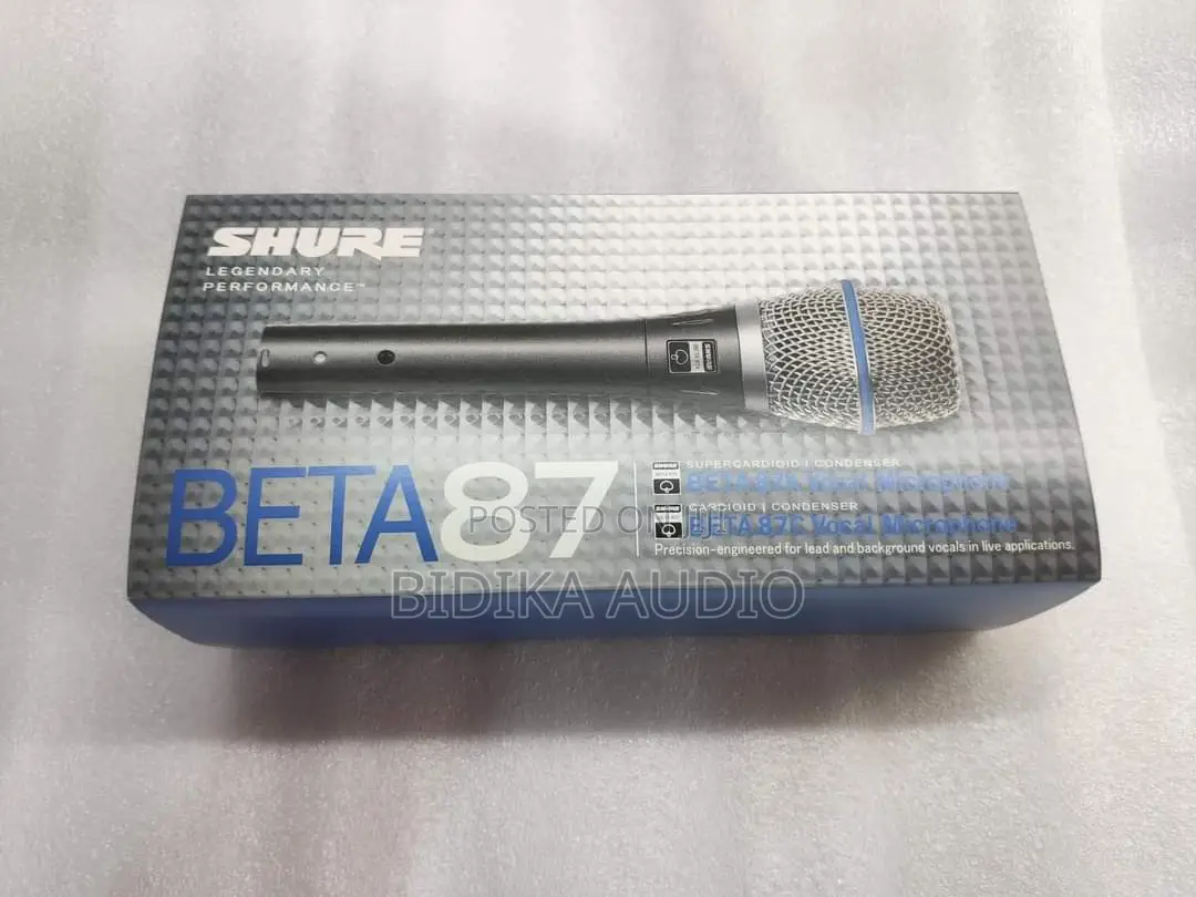 Beta87 Shure Corded Microphones