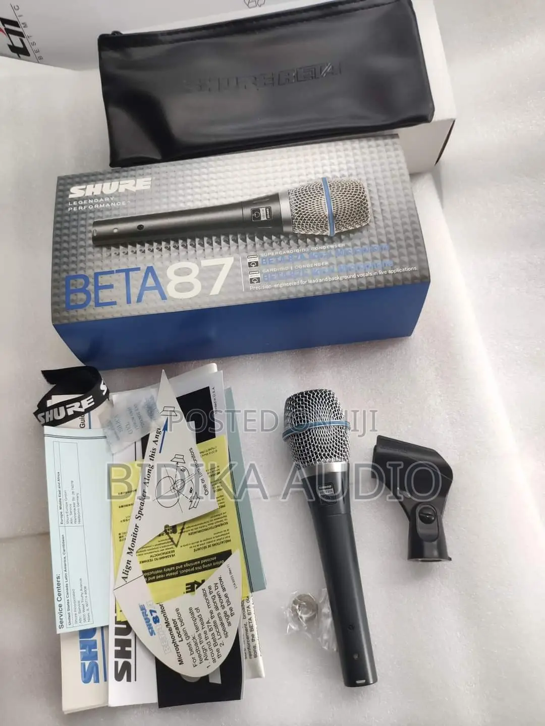 Beta87 Shure Corded Microphones