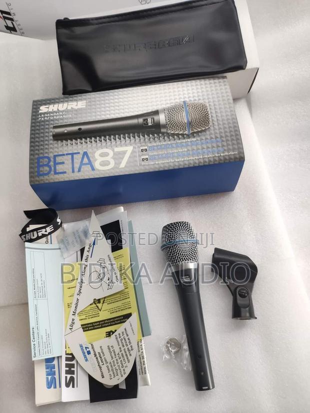 Beta87 Shure Corded Microphones - thumbnail 2