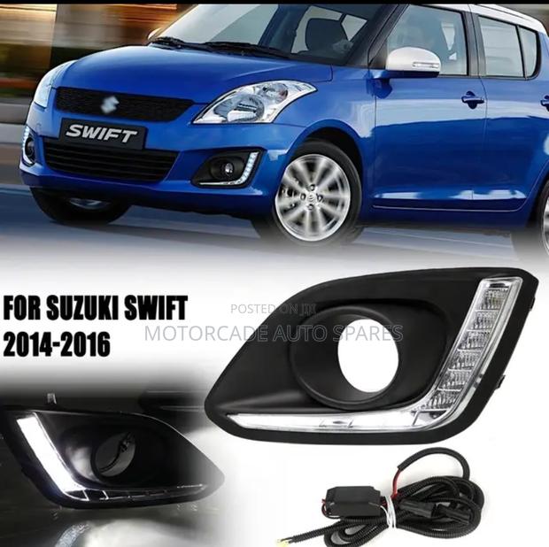 Suzuki Swift 2014/2015/2016 Fog Lights With DRL - main view