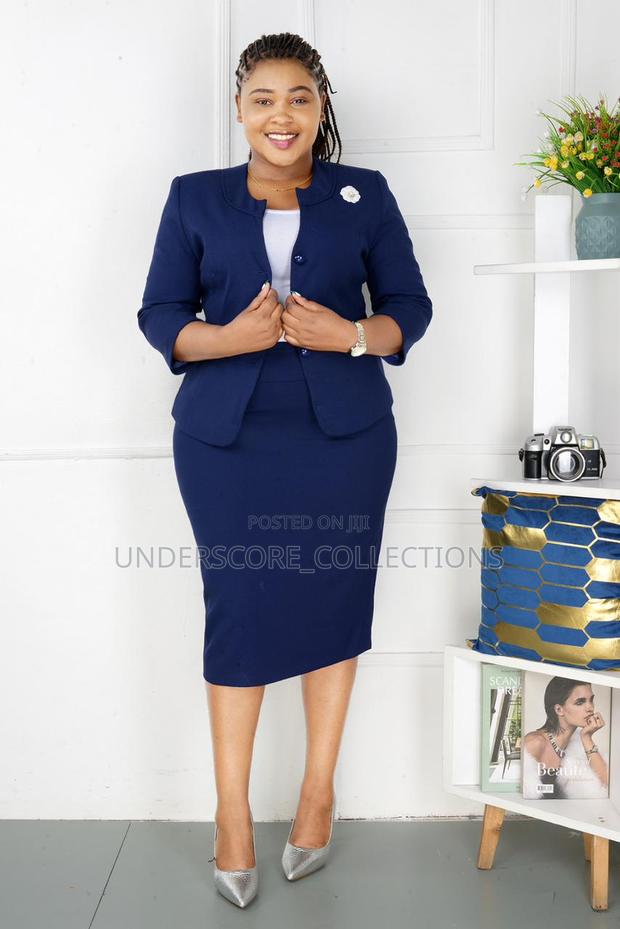 Premium Quality Ladies Colorless Skirt Suits