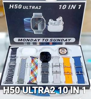 10 in 1 H50 Ultra 2 Smart Watch With Buds and Extra Straps - thumbnail 2