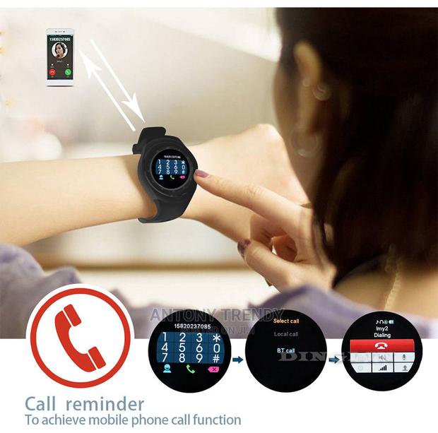 Y1 Smartwatch Touch Screen Support Micro SIM Card With Bluetooth - thumbnail 4