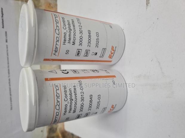 Hemocontrol Hemoglobin Cuvettes. - main view