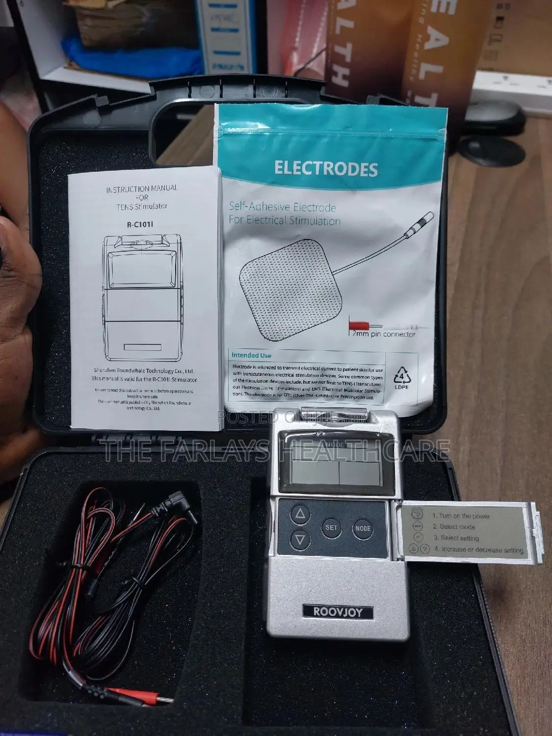 Electrical Muscular Stimulation Machine || Tens Machine