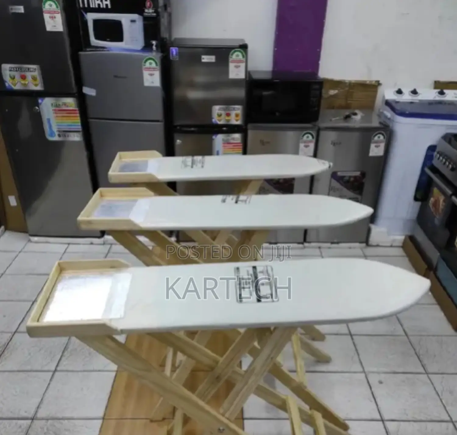 Foldable Flat Wooden Iron Board