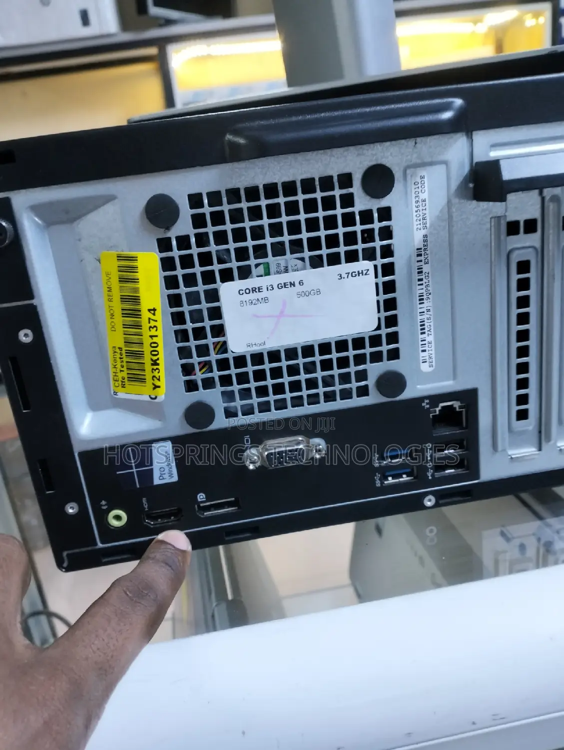 Desktop Computer Dell Wyse 3040 8GB Intel Core I3 HDD 500GB