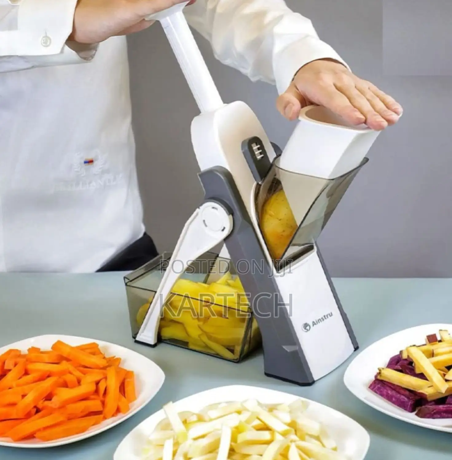 5 in 1 Mandoline Safe Slicer Vegetable Chopper