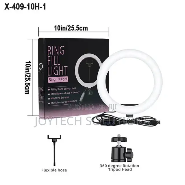 Original High Quality 10inch Ring Light With Tripod Stand
