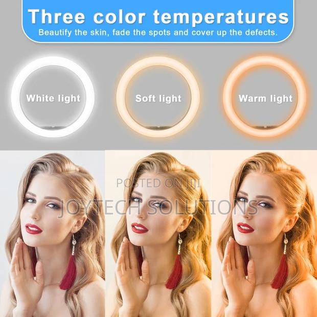 Original High Quality 10inch Ring Light With Tripod Stand - thumbnail 2