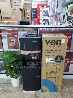 Von 2 Taps Hot and Cold Water Dispenser
