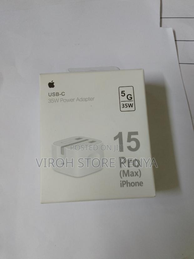USB C 35 Watts Apple Charger iPhone 15 Pro Max Adapter