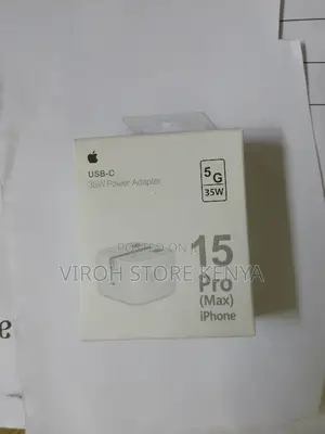 USB C 35 Watts Apple Charger iPhone 15 Pro Max Adapter