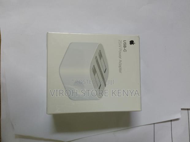 Usb C Power Adapter 25 Watts Type C to C for iPhone - thumbnail 2