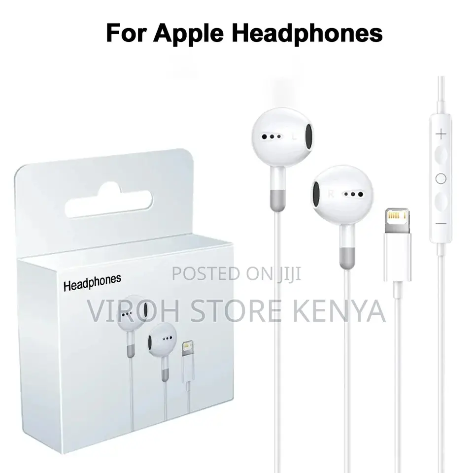 Apple Earphones Wired in-Ear Stereo Earphones