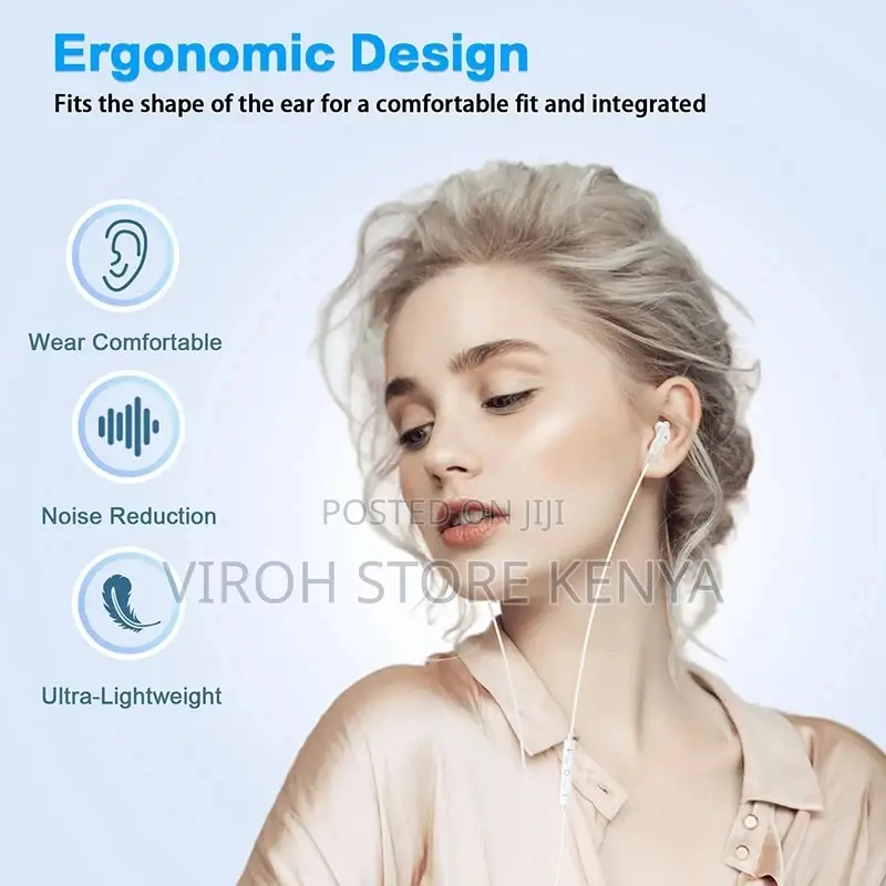 Apple Earphones Wired in-Ear Stereo Earphones
