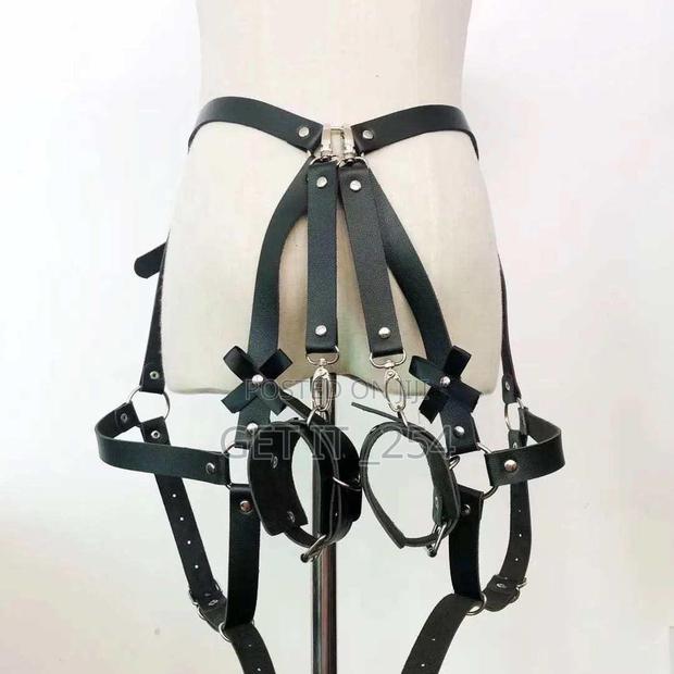 Thighband Harness Belt With Cuffs - main view