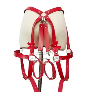 Thighband Harness Belt With Cuffs