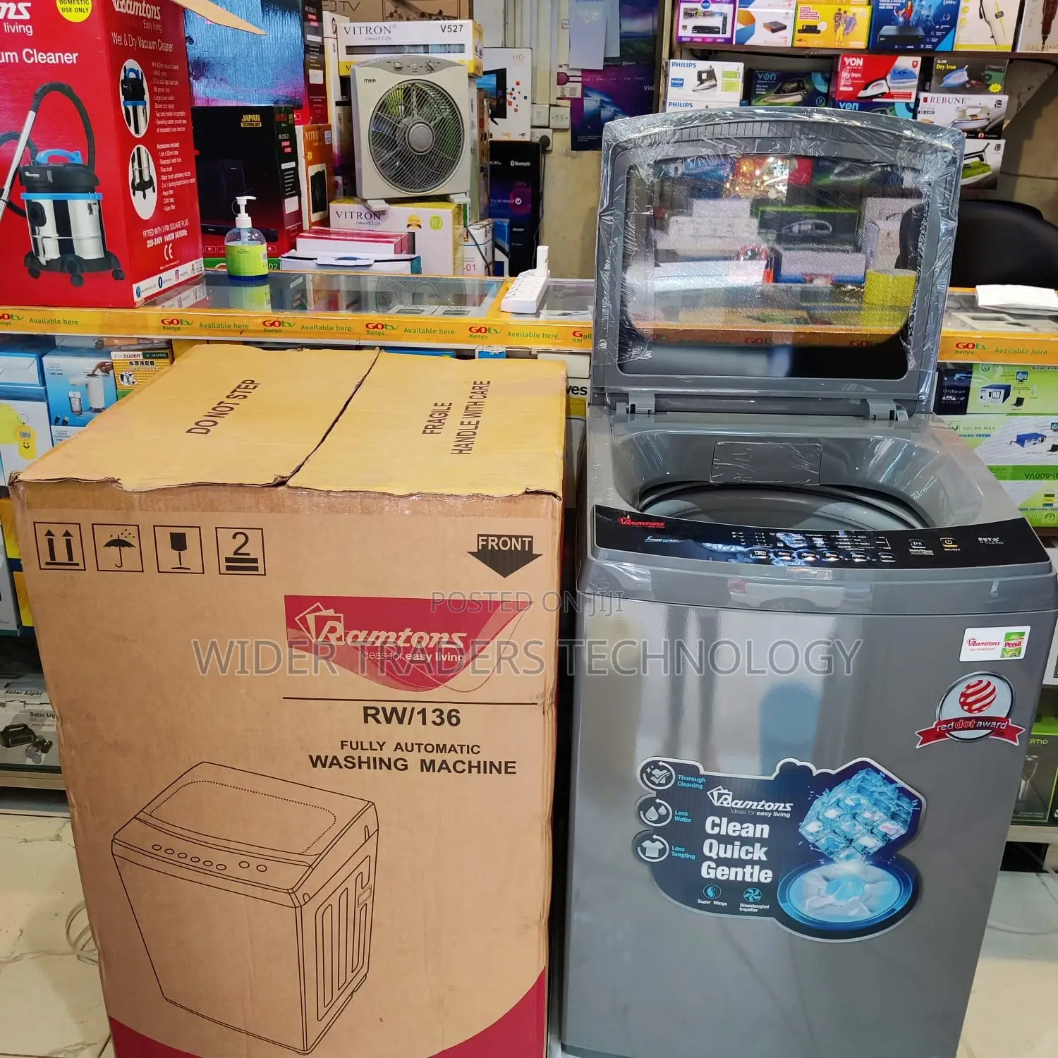 Ramtons 12kg Top Load Washing Machine Full Automatic