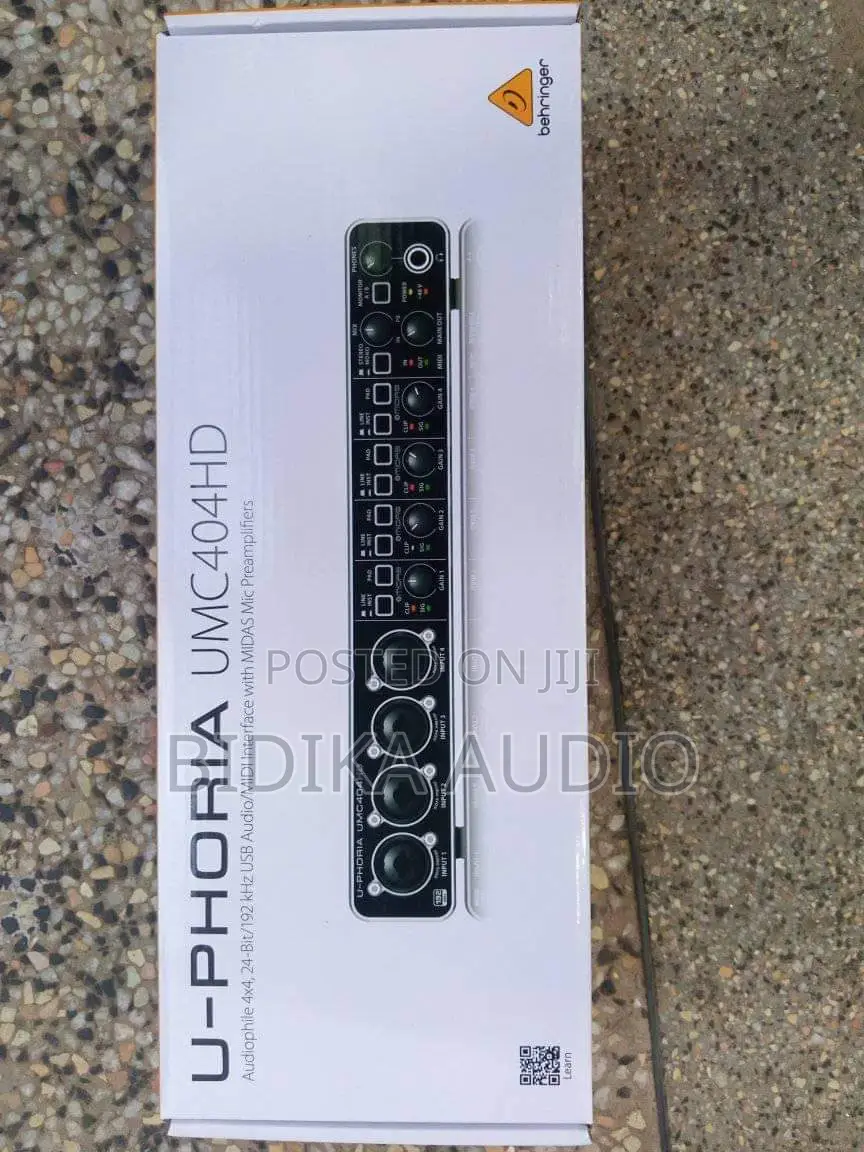 U-Phoria Umc404hd Soundcard Behringer