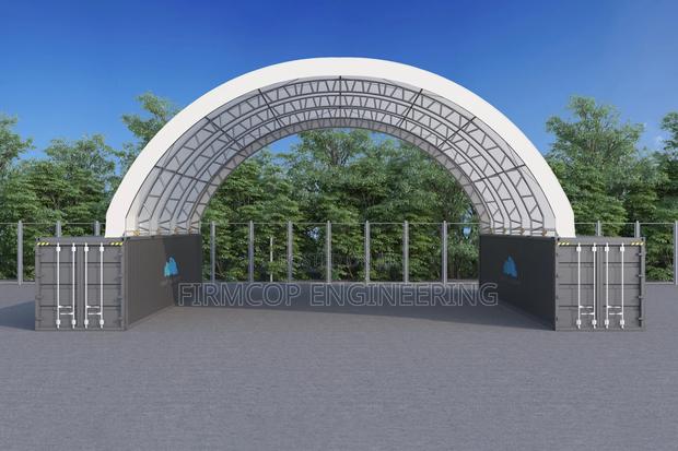 Shipping Container Sheds - main view