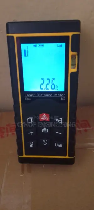 Laser Distance Meter With Pythagorean