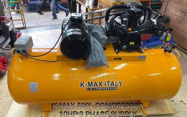 K MAX COMPRESSOR 500l 10hp 3 Phase