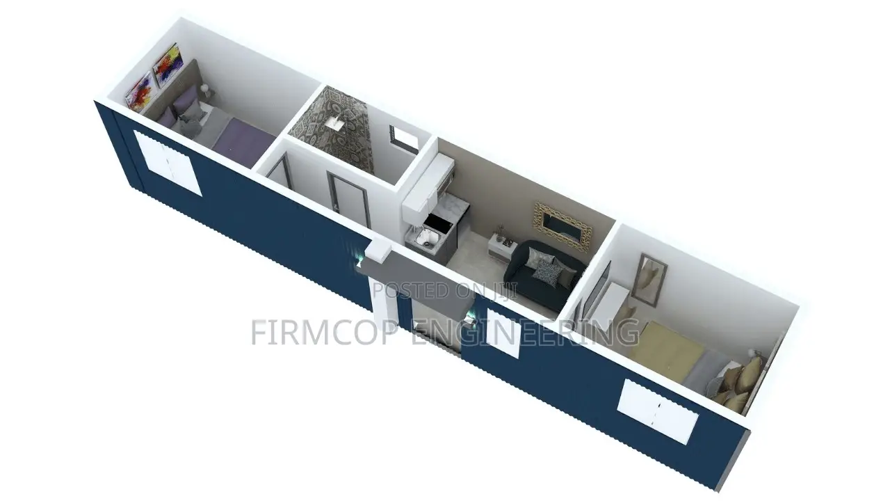 40ft Container House - Concept