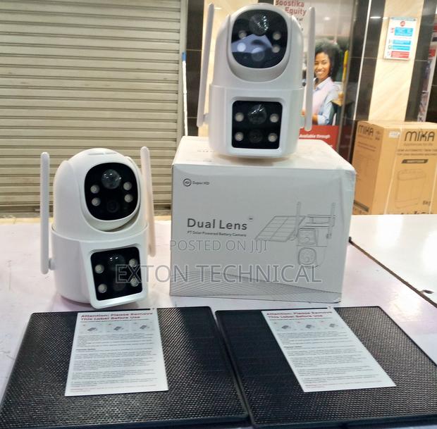 Solar Power Dual Sim Card Security Camera PTZ - main view