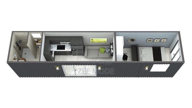 1 Bedroom Container Studio - Concept - main view