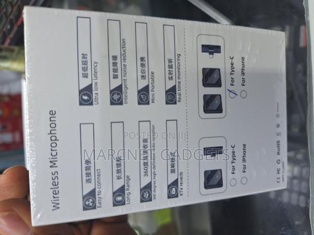 R8 Type C 2 Wireless Lavaliel Microphone With Noise Cancel - thumbnail 2