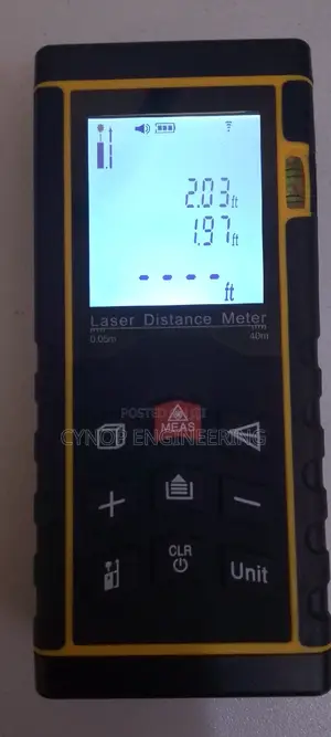 40m Laser Distance and Area