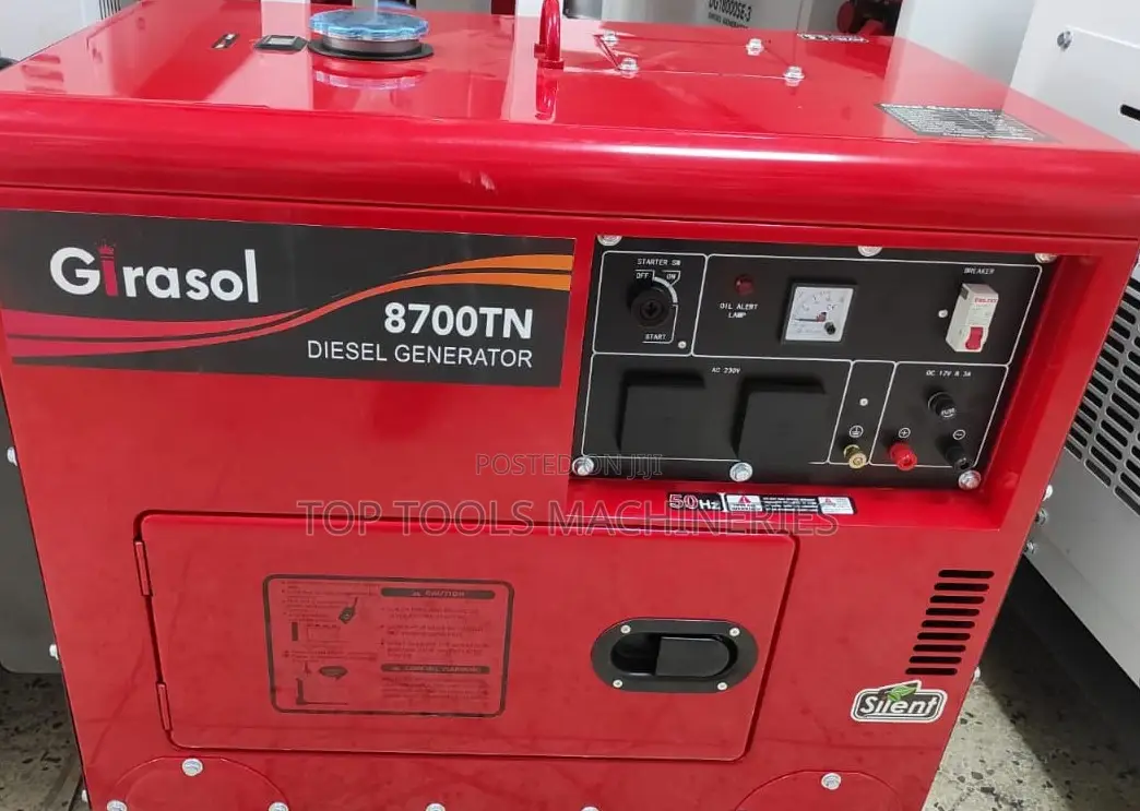 Brand New Girasol 7kva Diesel Automatic Generator With ATS