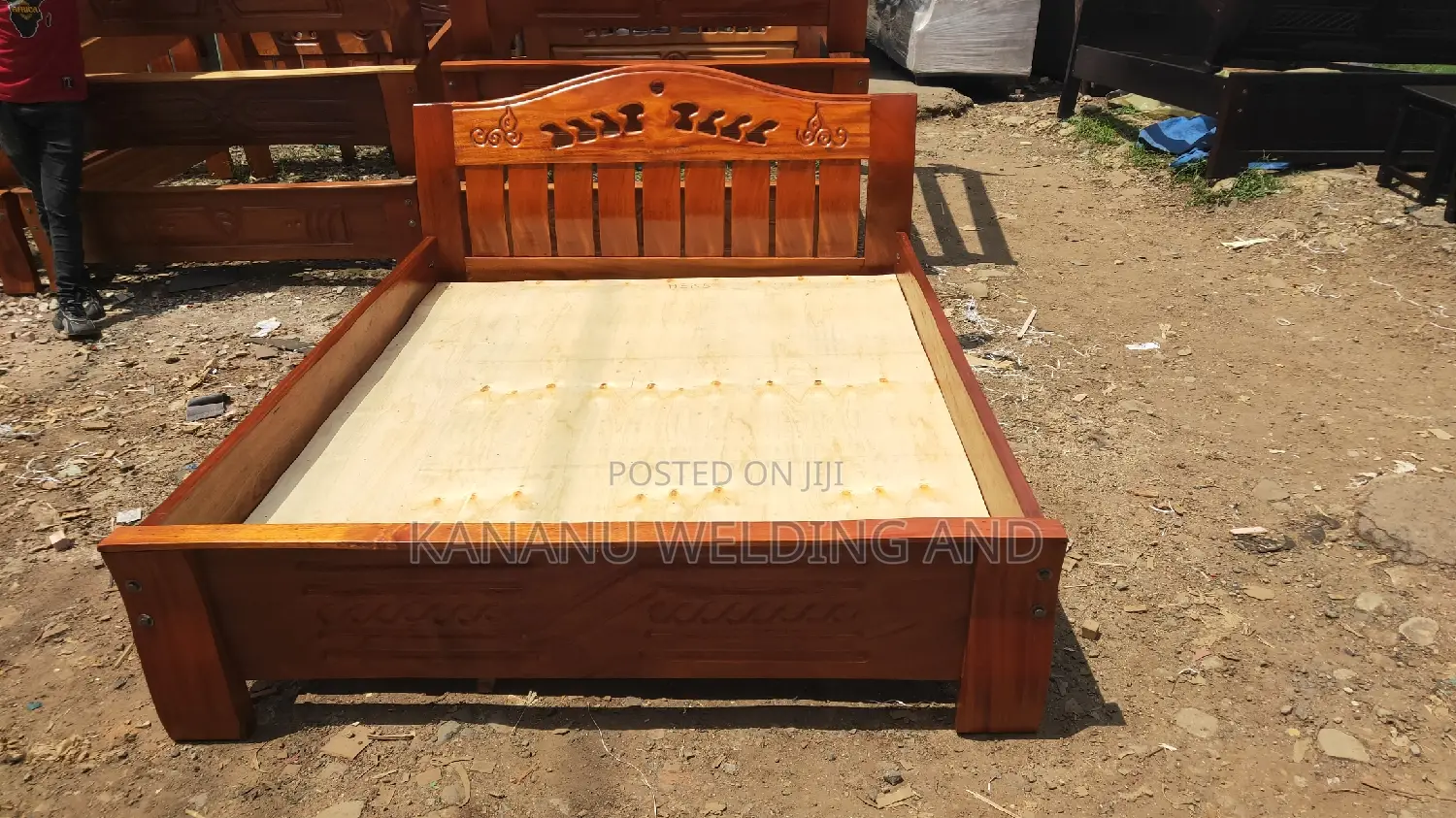 Pure Mahogany Bed