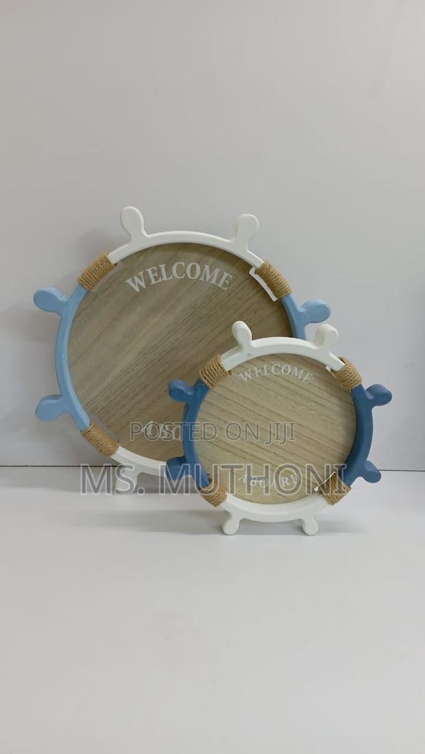 2 in 1 Tray Sailor Theme Round in Shape - main view