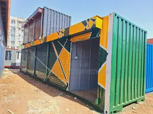 Container Stalls-Painted to Color of Choice.