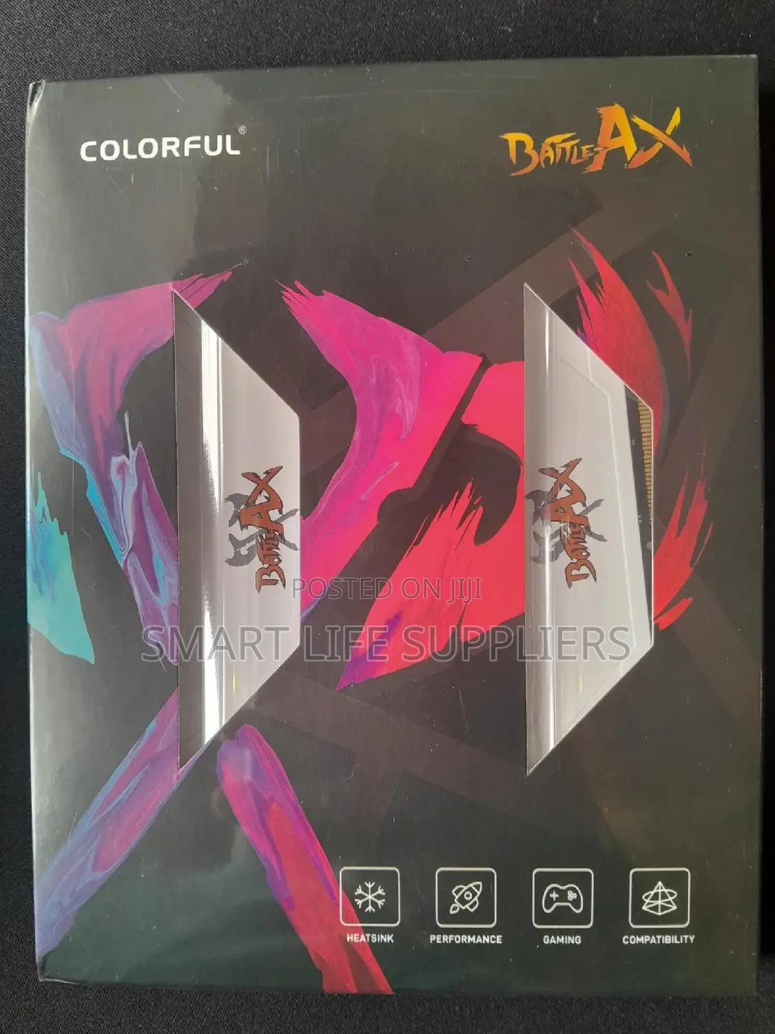 32gb [16gb*2] Battle Ax Ddr4 3600mhz Rams With Heatsink