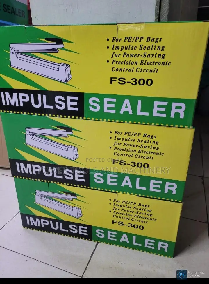 Metallic Impulse Sealer 300mm
