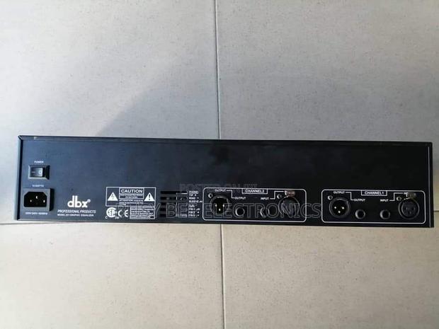 Black DBX 231equaliser - main view