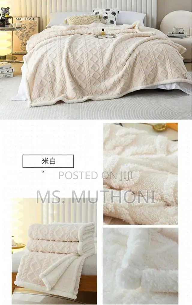 Cashmere Fleece Blanket Size:200× 150cm