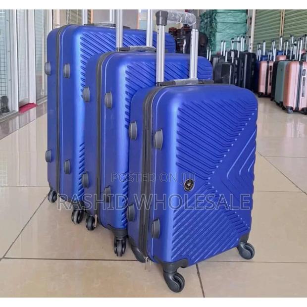 Blue Luxurious Big,3 in 1 Suitcase.