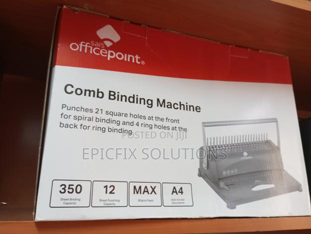 Office Point Comb Binding Machine - thumbnail 2