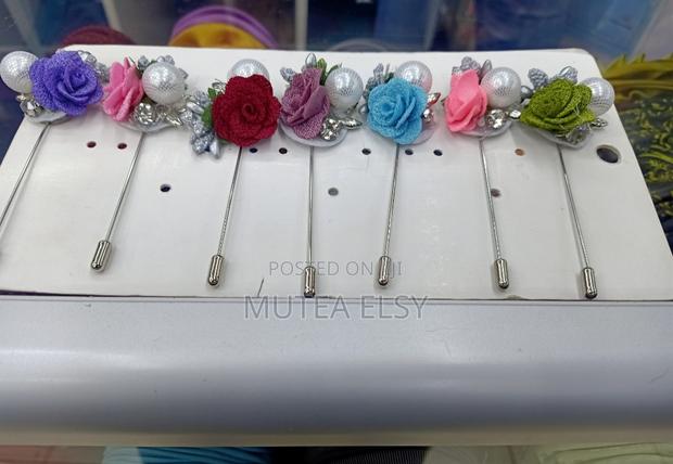 Modern Green,Red,Blue,Purple ,Peach Lapel Pins - thumbnail 2