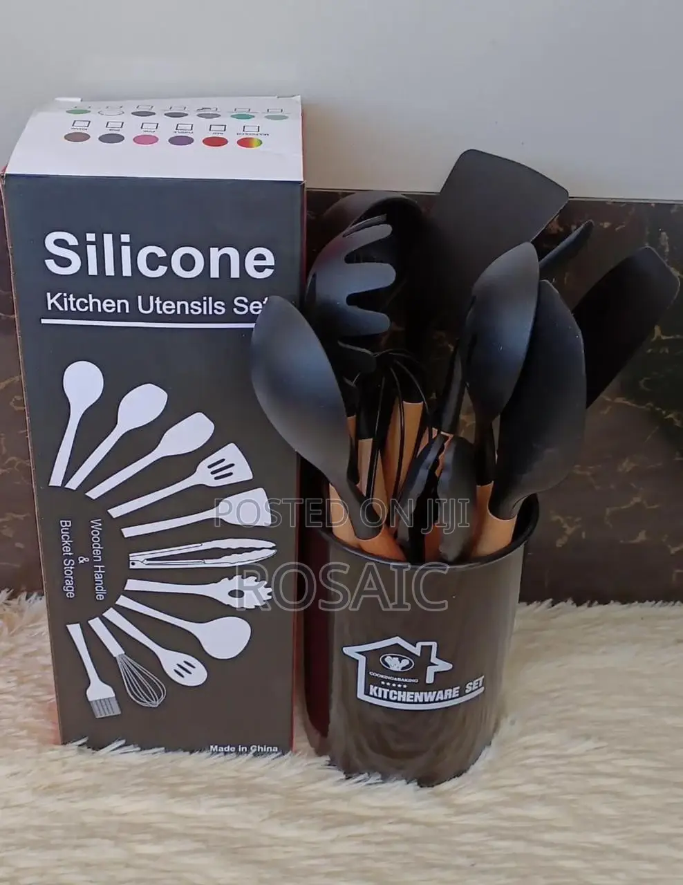 12pcs Silicon Spoon